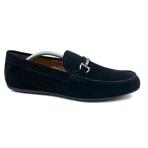 Vionic Men’s Shoes Mason Size 10.5M Black Water Resist Driving Horsebit Loafers